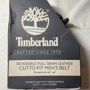 Timberland Reversible Full Grain Leather Cut to Fit Men's Belt 32" - 44"